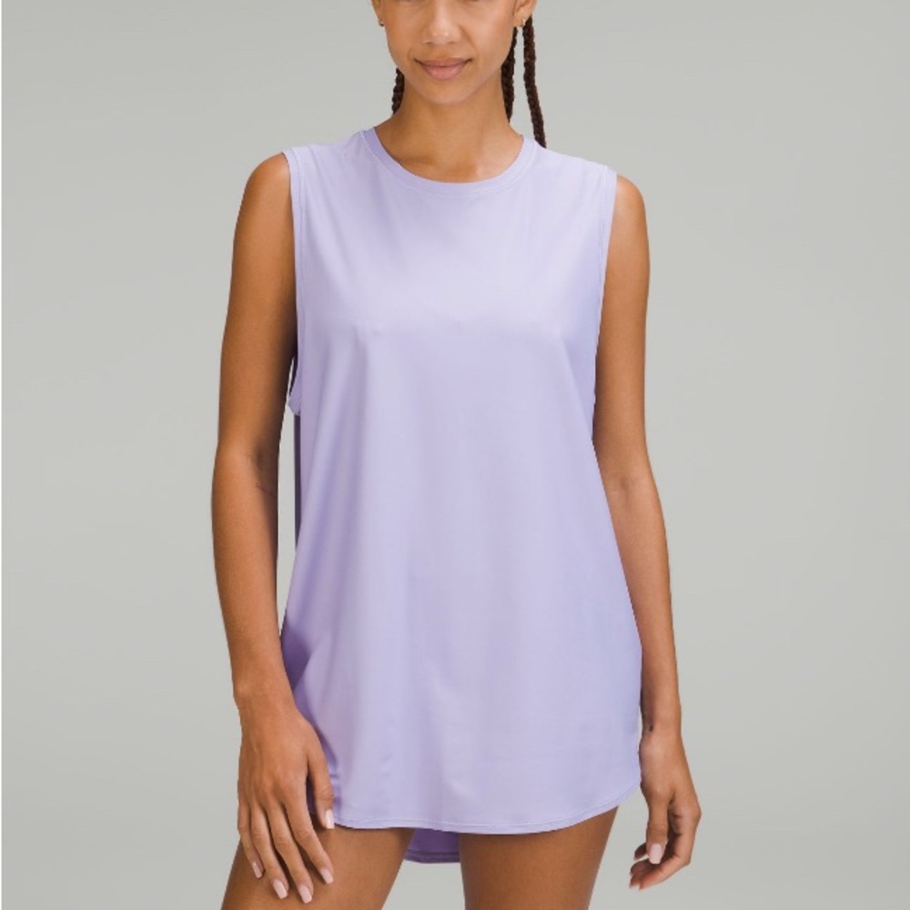 Lavender Sleeveless Top